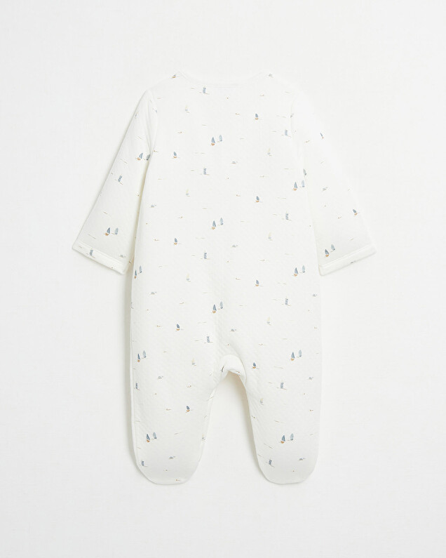 Tubic onesie Boat print  Natalys