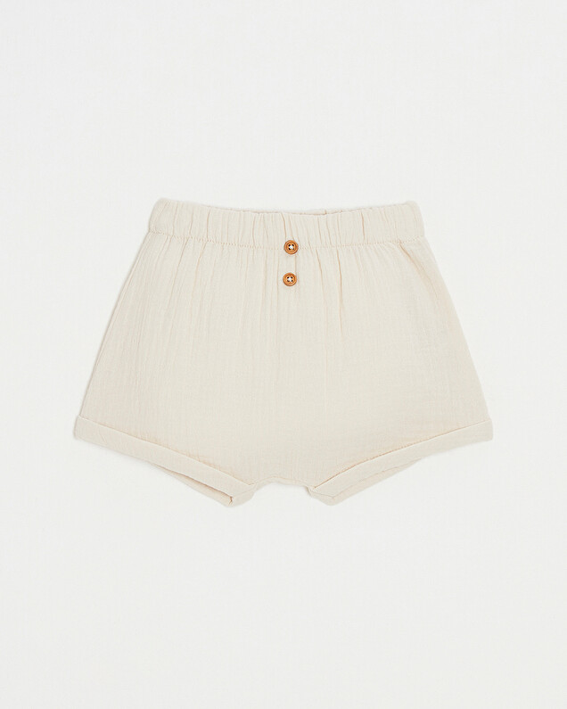 Cotton gauze shorts Beige colour  Natalys