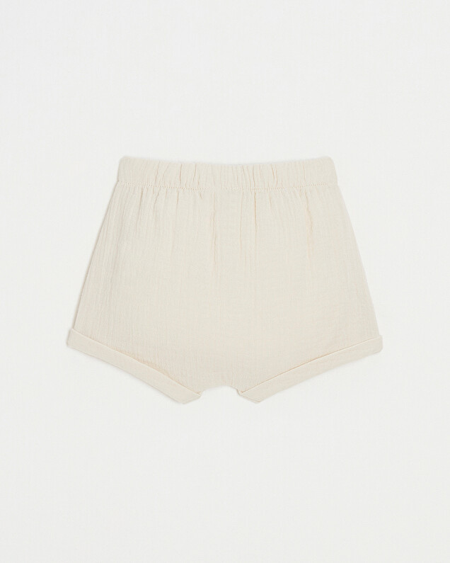 Cotton gauze shorts Beige colour  Natalys