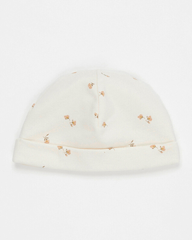 Newborn hat Floral print  Natalys