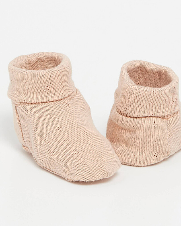Fancy openwork slippers Pink colour  Natalys