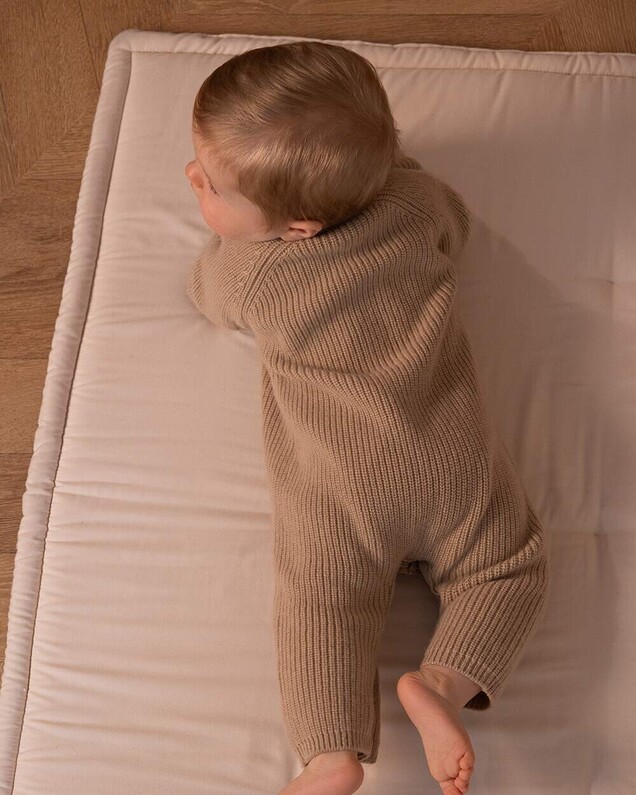 Merino wool jumpsuit Camel colour  Natalys