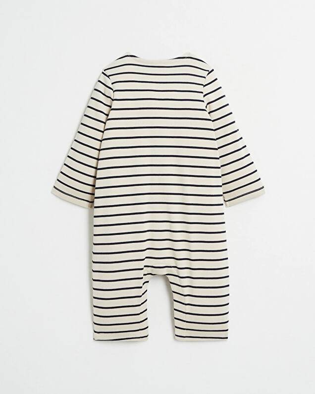 Striped jumpsuit Natural colour  Natalys