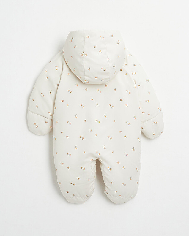 Water-repellent overalls suit Floral print  Natalys