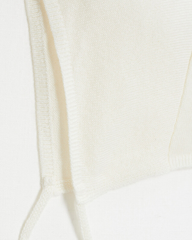 Cashmere hat Off-white colour  Natalys
