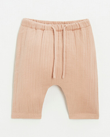 Cotton gauze pants Pink colour  Natalys