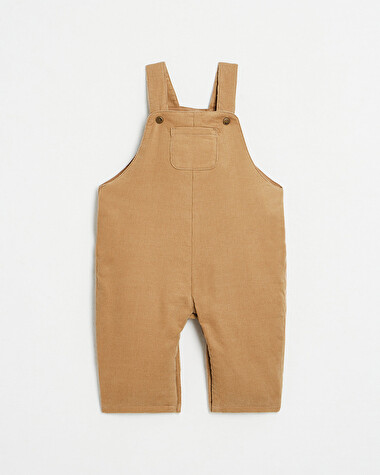 Velvet long overalls Camel colour  Natalys