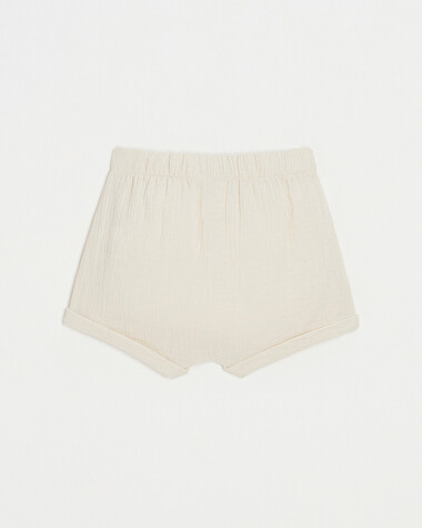 Cotton gauze shorts Beige colour  Natalys