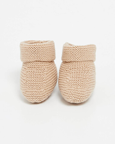 Merino wool slippers Camel colour  Natalys