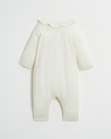 Cashmere knitted jumpsuit Off-white colour  Natalys