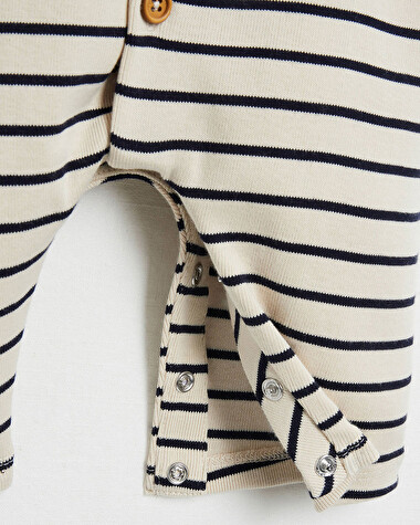 Striped jumpsuit Natural colour  Natalys