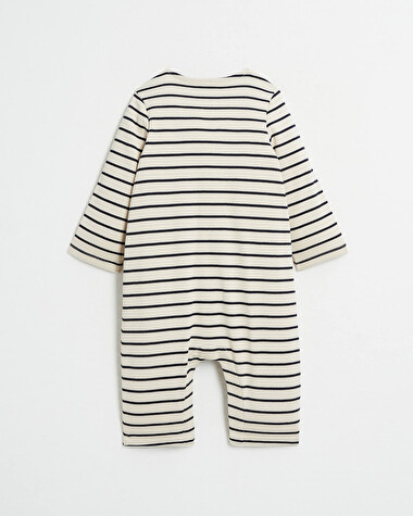 Striped jumpsuit Natural colour  Natalys