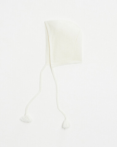Cashmere hat Off-white colour  Natalys