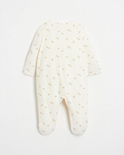 Velvet onesie Floral print  Natalys