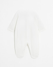 Velvet onesie Off-white colour  Natalys