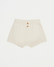 Cotton gauze shorts Beige colour Natalys