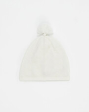 Merino wool hat Off-white colour  Natalys
