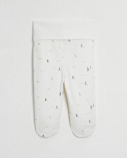 Footed pants Boat print  Natalys