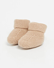 Merino wool slippers Camel colour  Natalys