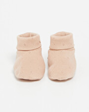 Fancy openwork slippers Pink colour  Natalys