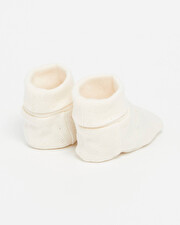 Fancy openwork slippers Chalk colour  Natalys