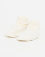 Fancy openwork slippers Chalk colour  Natalys