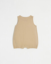 Cotton gauze jumpsuit Camel colour  Natalys