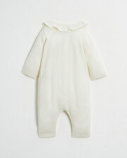 Cashmere knitted jumpsuit Off-white colour  Natalys