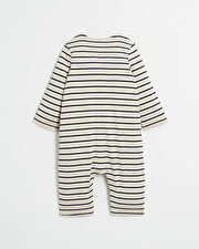 Striped jumpsuit Natural colour  Natalys