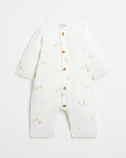 Footless long jumpsuit Bunny print  Natalys