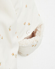 Water-repellent overalls suit Floral print  Natalys