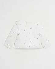 Crossed bra Boat print  Natalys