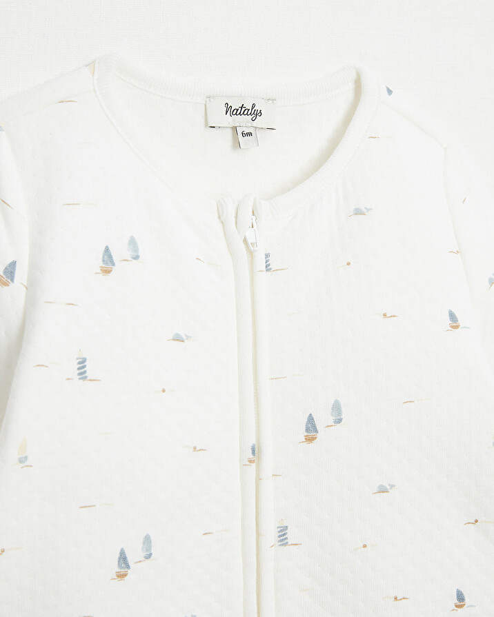 Tubic onesie Boat print  Natalys