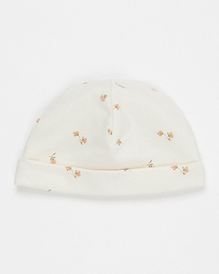 Newborn hat Floral print  Natalys