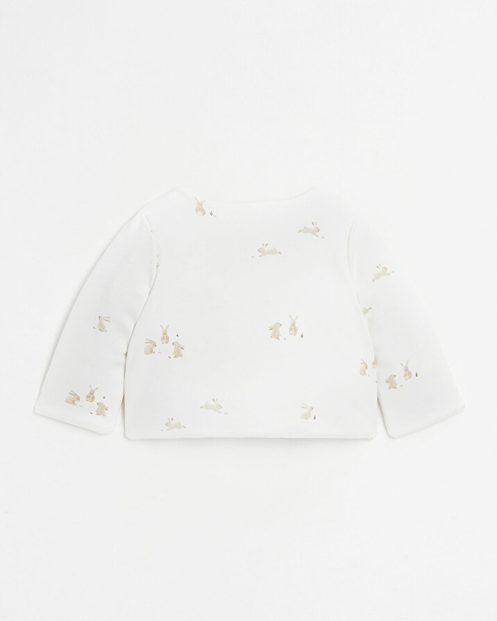 Crossed bra Bunny print  Natalys
