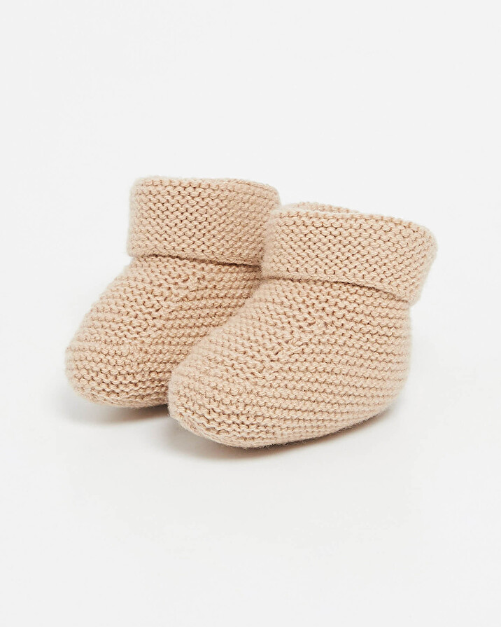 Merino wool slippers Camel colour  Natalys