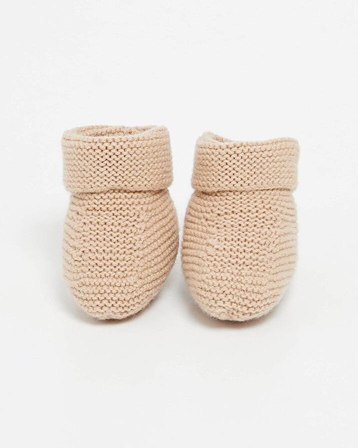 Merino wool slippers Camel colour  Natalys