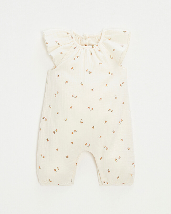 Cotton gauze jumpsuit Floral print  Natalys