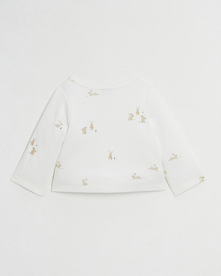 Crossed bra Bunny print  Natalys