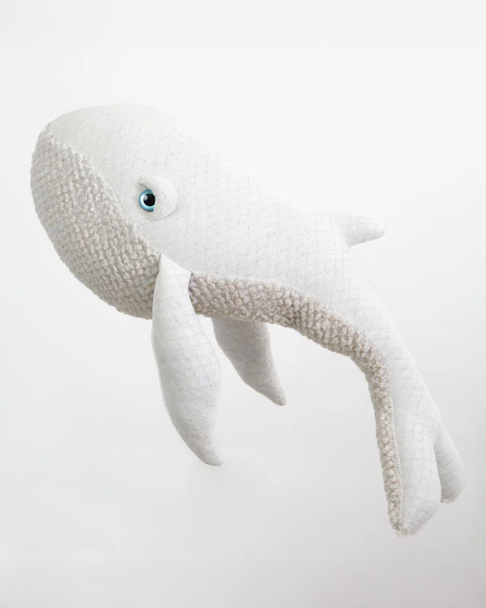 Whale plush 83 cm Albino colours  Bigstuffed