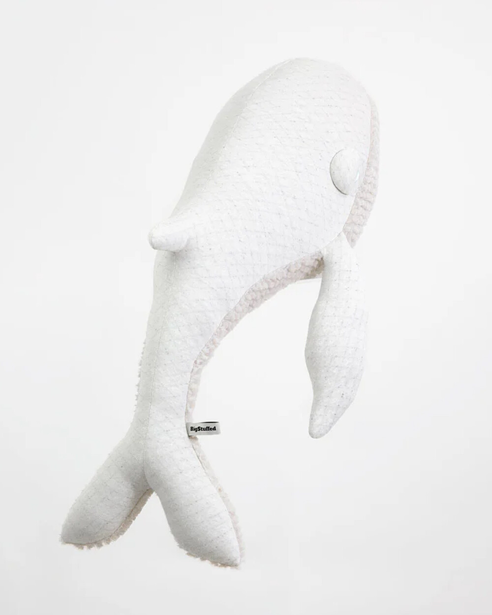 Whale plush 83 cm Albino colours  Bigstuffed