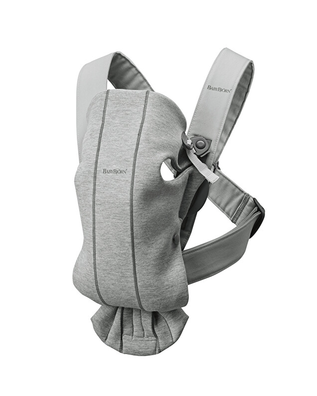Mini Jersey 3D baby carrier Light grey  Babybjörn