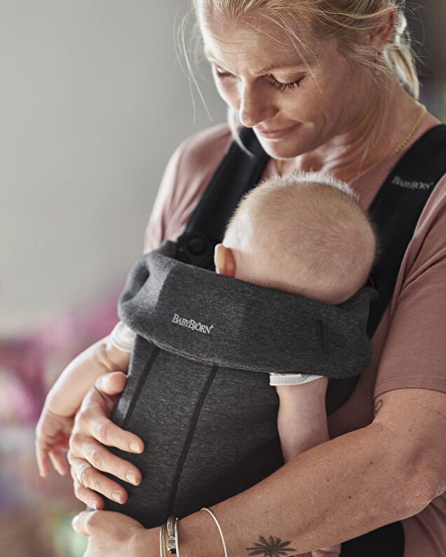 Mini Jersey 3D baby carrier Charcoal grey  Babybjörn