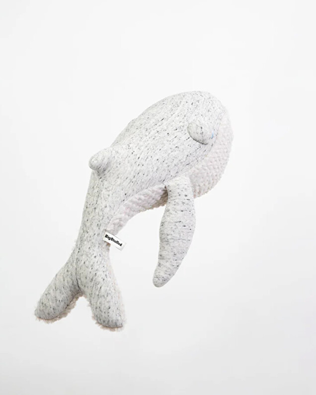 56 cm whale plush Original colours  Bigstuffed