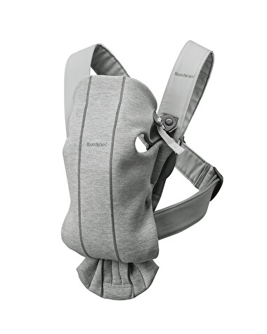 Mini Jersey 3D baby carrier Light grey  Babybj&ouml;rn