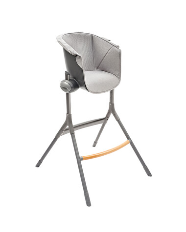 Junior Up&Down high chair seat cushion Grey colour  B&eacute;aba