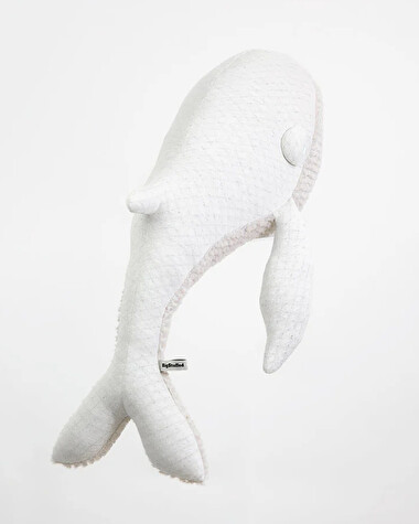 Whale plush 83 cm Albino colours  Bigstuffed