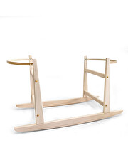 Small rocking bassinet support Wood colours  Babyshower