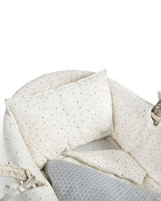 Bassinet set Vanilla sky colour  Babyshower