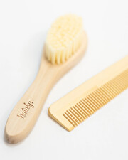 Brush and comb Birth gift set  Natalys